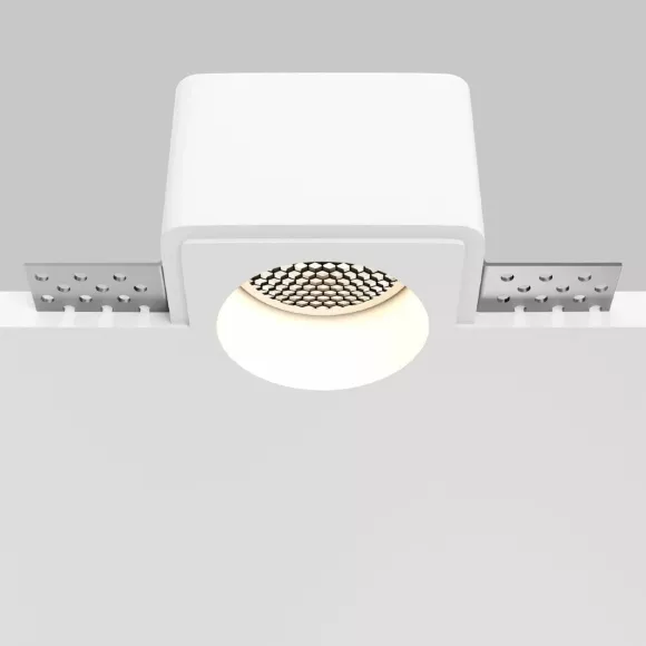 Встраиваемый светильник Maytoni Gyps Modern DL123-GU10-01-W Встраиваемый светильник Maytoni Gyps Modern DL123-GU10-01-W