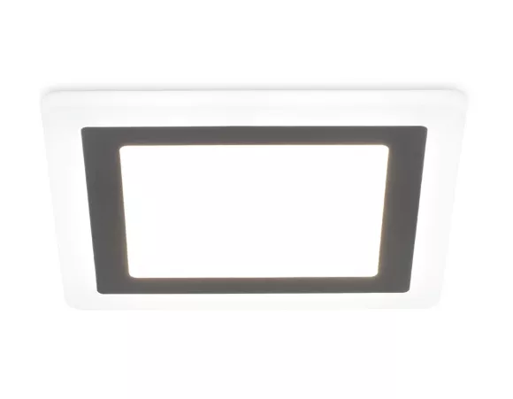 Встраиваемый светильник с подсветкой Ambrella Light Downlight DCR394, вид сверху Встраиваемый светильник с подсветкой Ambrella Light Downlight DCR394, вид сверху