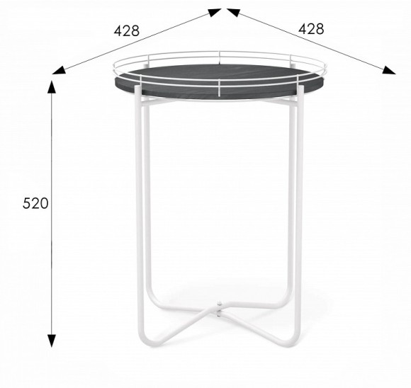 Стол журнальный SHT-CT20 ML_4690654030070