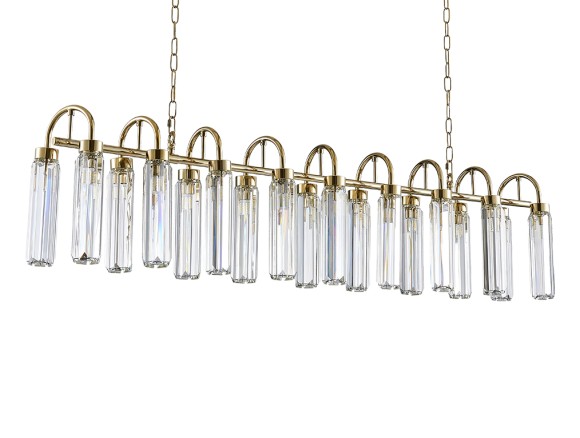 Подвесная люстра Newport Diva 4526+12/S new gold М0070342