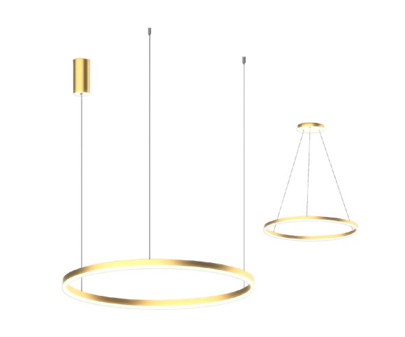 Подвесная светодиодная люстра Kink Light ТОР 08228,36A(3000K)