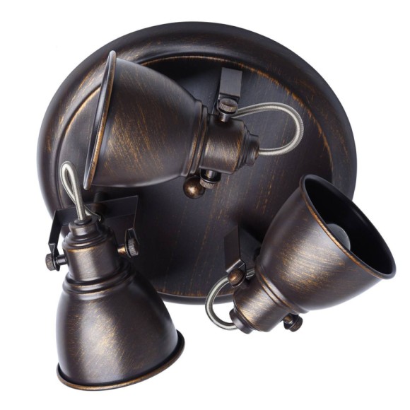 Спот MW-Light Ринген 2 547020403, E14, 120W, коричневый