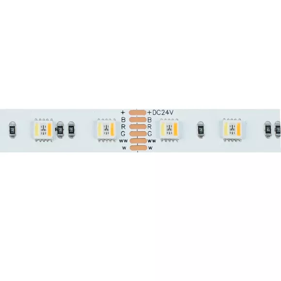 Лента светодиодная 24V Feron LS508, 60*SMD5050, 20W/m, IP20, RGB+2300К+6500K 53336