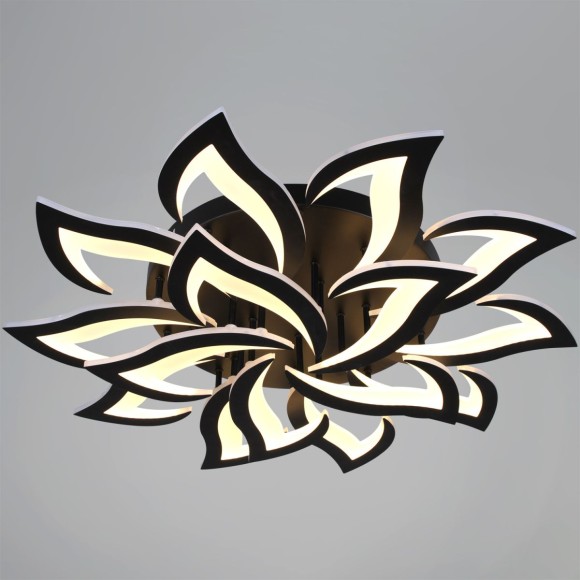 Потолочная светодиодная люстра Reluce 30150-0.3-10+5 BK