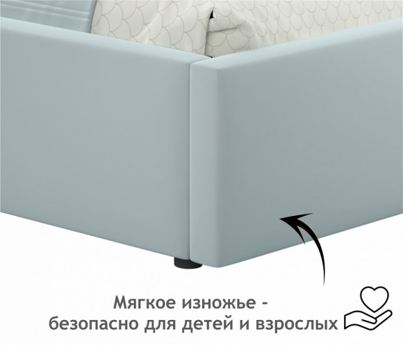 Кровать полутораспальная Bonna 2000x1200 с ПМ NMB_TE-00005600