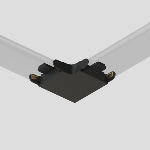 Угловой коннектор для шинопровода Denkirs Air Base TR5231-BK