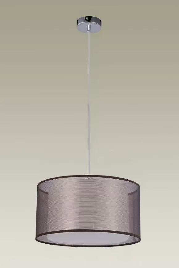 Подвесной светильник Moderli Room V2733-1P, Хром, Коричневый, Металл