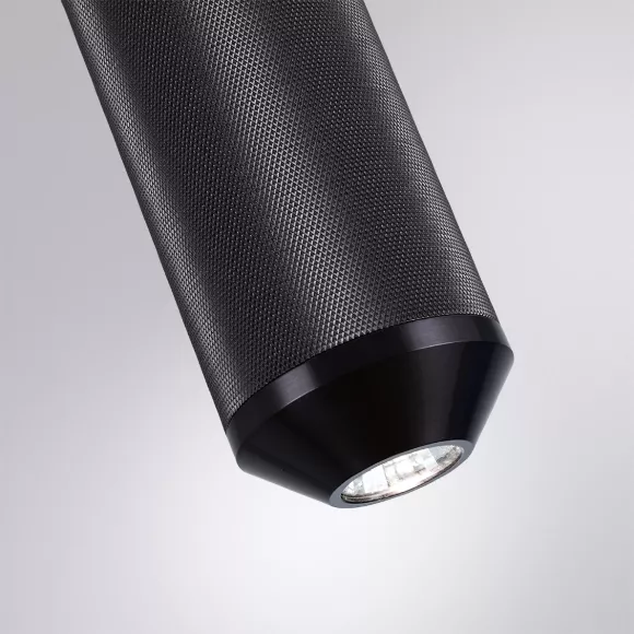Подвесной светильник Arte Lamp Omicron A1134SP-7BK, Черный, Нейтральный белый, Металл