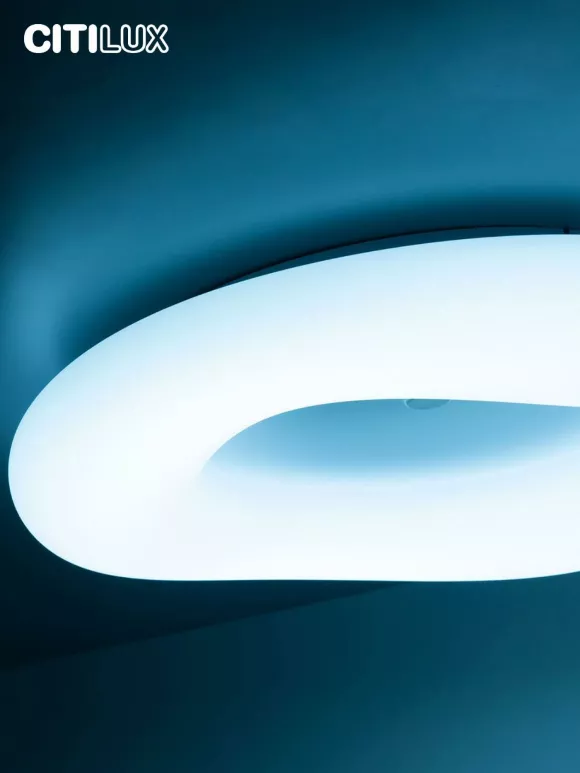 Потолочная люстра Citilux Стратус Смарт CL732A520G, декоративные элементы крупным планом