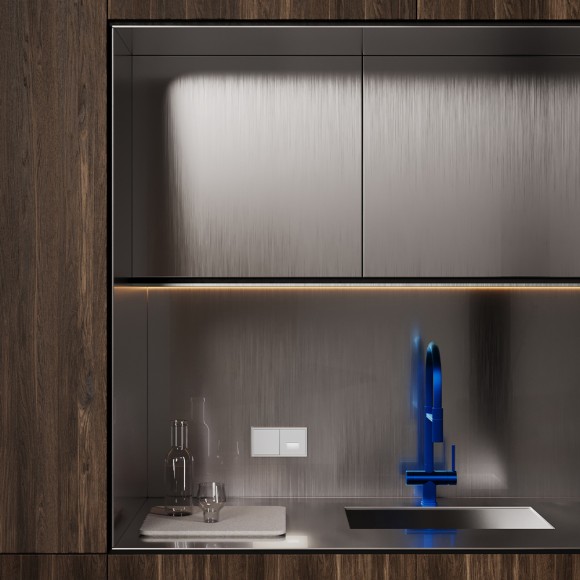 Накладка для подсветки светодиодной Voltum S70 (серый) VLS002316