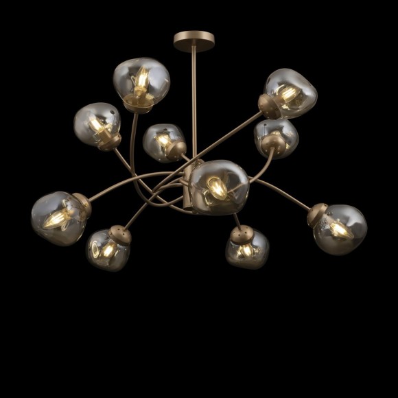 Люстра на штанге Freya Volani FR8017PL-10MG