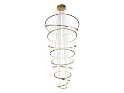 Подвесная светодиодная люстра Newport Loren 15211N/S brass