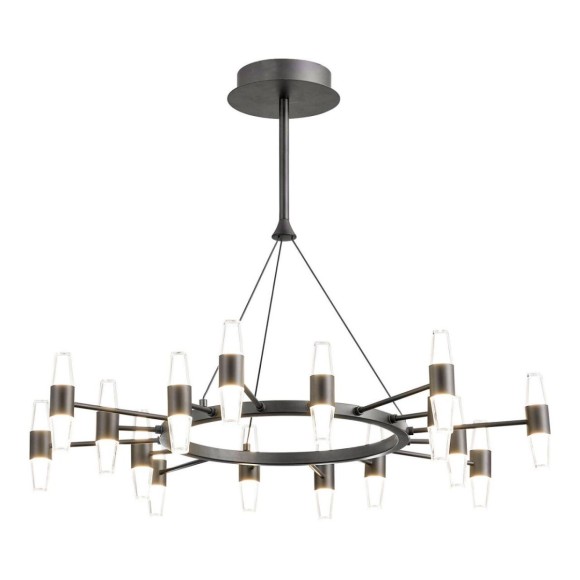 Подвесная светодиодная люстра Lussole Hopkins LSP-7407