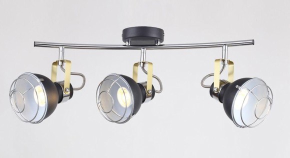 Спот Escada 1135 1135/3A, E14, 120W, черный