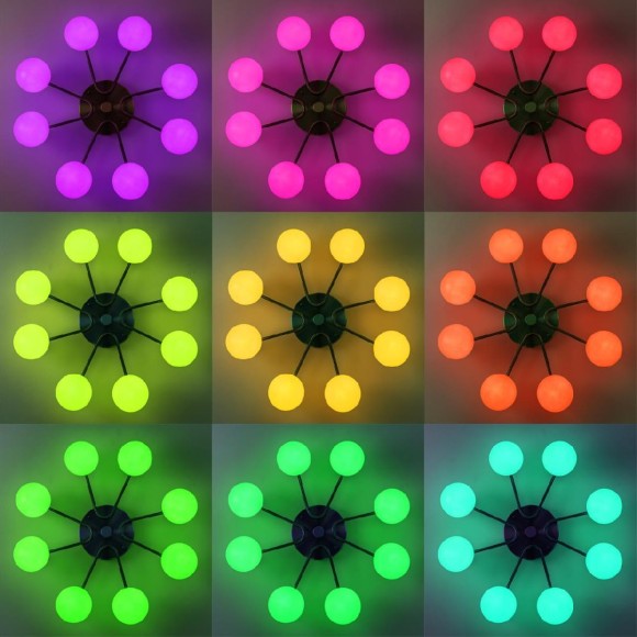 Потолочная светодиодная люстра с пультом управления Citilux Адам Смарт CL228A183