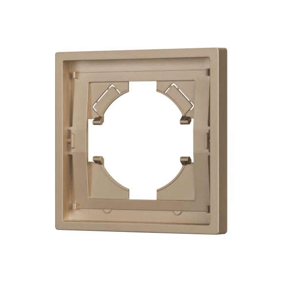 Рамка пластиковая на 1 пост Arlight FRM-TENDO-PL-1-GD 053838