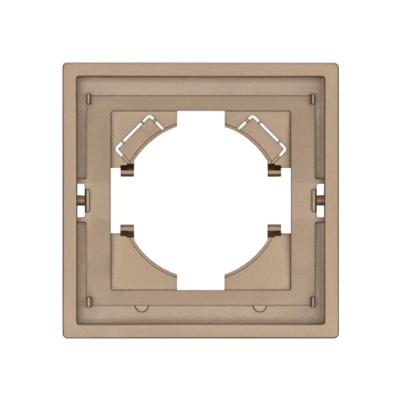 Рамка пластиковая на 1 пост Arlight FRM-TENDO-PL-1-GD 053838
