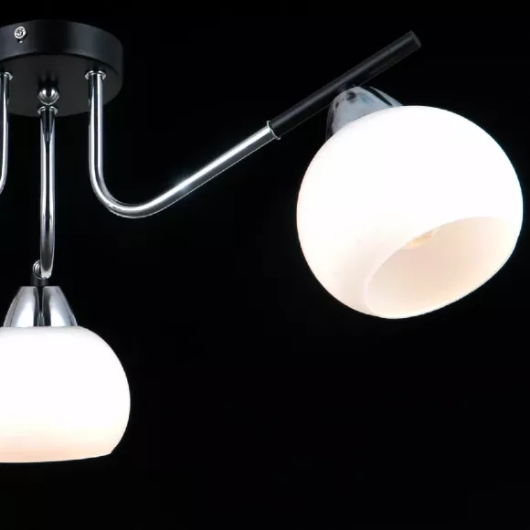 Потолочная люстра Illumico IL0713-3CSQ-24 BK CR LIBRA, Минимализм, Белый