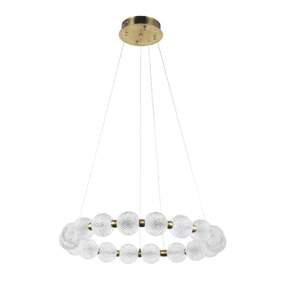 Подвесная светодиодная люстра Modelux MS.8014.600 AB