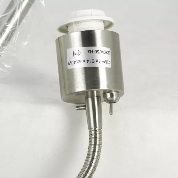 Торшер Lussole Tallapoosa LSP-0610, Матовый никель, Белый, Никель, вид сверху Торшер Lussole Tallapoosa LSP-0610, Матовый никель, Белый, Никель, вид сверху