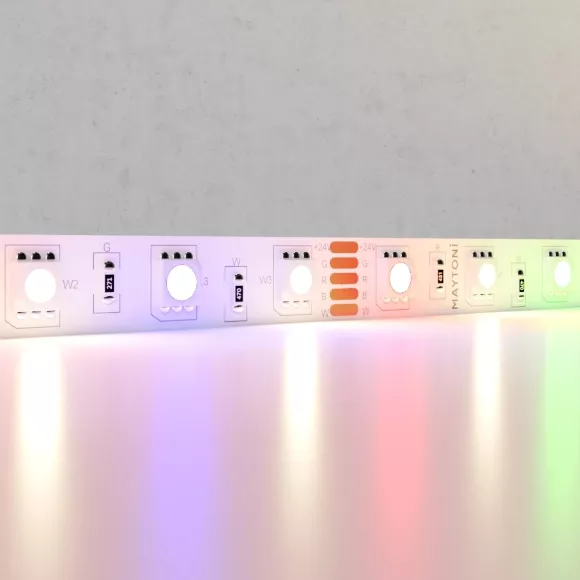 Светодиодная лента Maytoni Technical 24В 5050 14,4Вт/м RGB+W 3000K IP20 10176 Светодиодная лента Maytoni Technical 24В 5050 14,4Вт/м RGB+W 3000K IP20 10176
