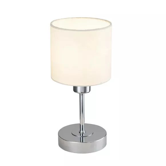 Настольная лампа Escada Denver 1109/1 Chrome/Beige, основание крупным планом
