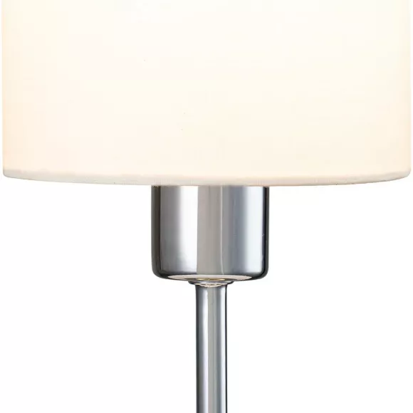Настольная лампа Escada Denver 1109/1 Chrome/Beige, Хром, Бежевый, Металл