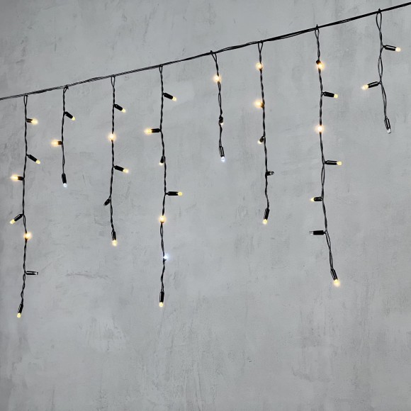 Гирлянда Бахрома с колпачком Laitcom (LTC) PIL120BLWCAP-11-2WW