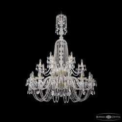 Подвесная люстра Bohemia Ivele Crystal 1402/16+8+4/400/XL-160/2d G