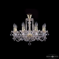 Подвесная люстра Bohemia Ivele Crystal 1402/8/195 G Balls tube