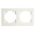 Рамка двухместная Stekker GFR00-7002-01M Катрин 49595