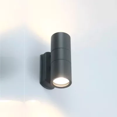 Уличный настенный светильник General GWL-2MR16-GU10-R-IP65 662503