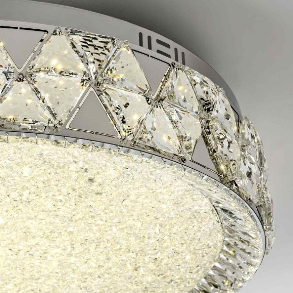 Потолочная светодиодная люстра с пультом управления Modelux ML.2304.700 CR