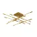 Потолочная люстра DeLight Collection Tubular MX18001070-12A gold