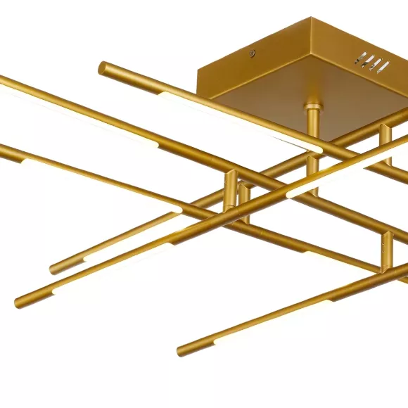 Потолочная люстра DeLight Collection Tubular MX18001070-12A gold, Золото, Металл, Хай-тек стиль Потолочная люстра DeLight Collection Tubular MX18001070-12A gold, Золото, Металл, Хай-тек стиль