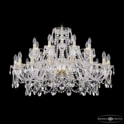 Подвесная люстра Bohemia Ivele Crystal 1411/16+8/360 G