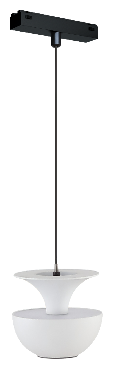 Трековый магнитный светильник iLedex Vision 4825-044-D80-6W-38DG-4000K-WH