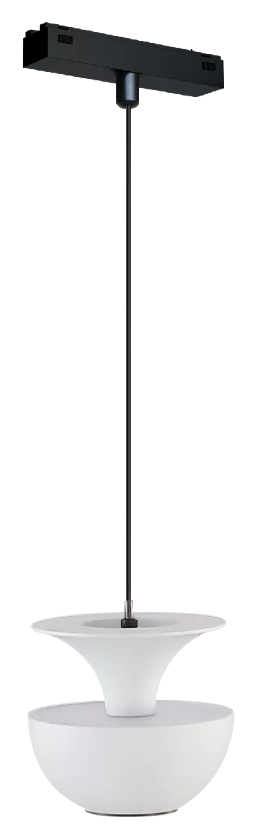 Трековый магнитный светильник iLedex Vision 4825-044-D80-6W-38DG-4000K-WH