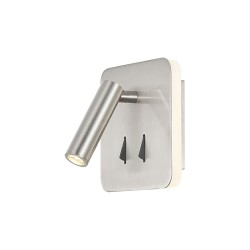 Светодиодный спот Mantra Cayman 7824, LED, 9W, серебро