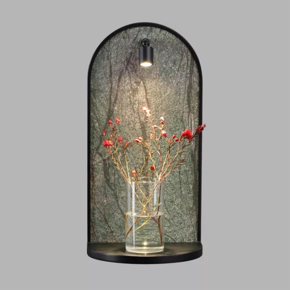 Настенный светильник Odeon Light Hightech Giardino 7176/3WL, декоративные элементы крупным планом Настенный светильник Odeon Light Hightech Giardino 7176/3WL, декоративные элементы крупным планом