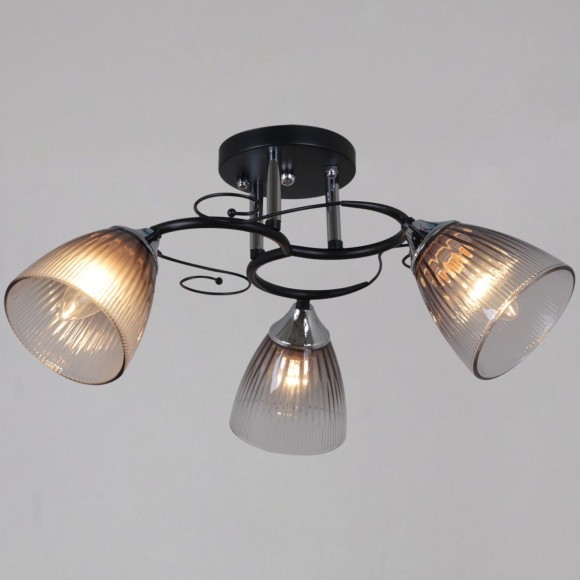 Потолочный светильник Reluce 13560-0.3-03 BK+CR