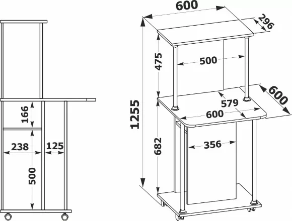 Стол компьютерный КСТ-12 SK_00-00015985
