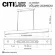 Линейный подвесной светильник Citilux Edge CL720030N