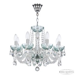 Подвесная люстра Bohemia Ivele Crystal 5402/8/165 Ni Birusa/M-1H