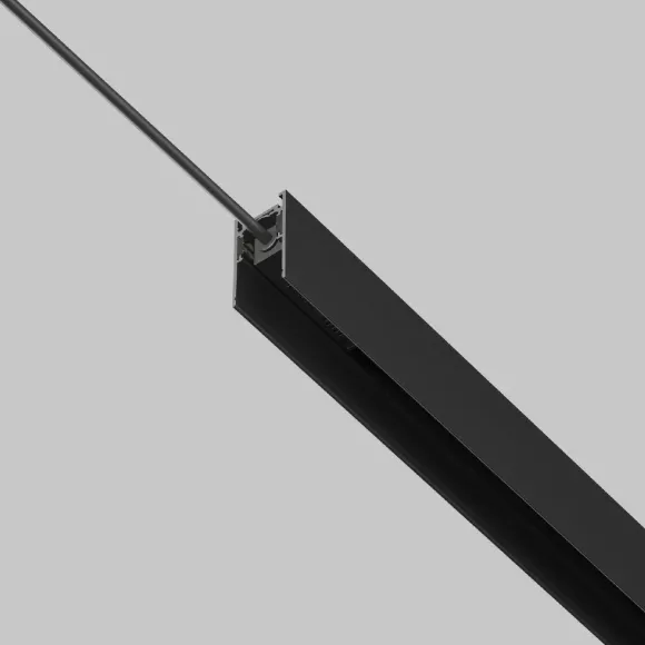 Ввод питания магнитного шинопровода Maytoni Magnetic track system Exility TRA034B-42B-1, вид сбоку Ввод питания магнитного шинопровода Maytoni Magnetic track system Exility TRA034B-42B-1, вид сбоку