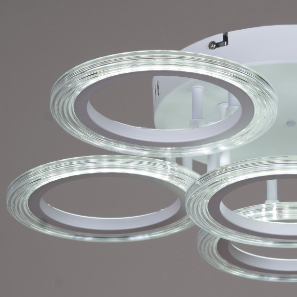 Потолочная светодиодная люстра с пультом управления Reluce 09812-3.3-06A WH