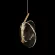 Подвесной светильник LOFT IT Flap 10468P Clear, Золото, Прозрачный, Теплый белый, крупный план