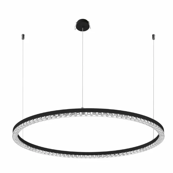 Подвесная люстра Arlight SP-DIAMOND-R650-36W Warm3000 (BK, 45 deg, 230V, TRIAC) 054473 Подвесная люстра Arlight SP-DIAMOND-R650-36W Warm3000 (BK, 45 deg, 230V, TRIAC) 054473