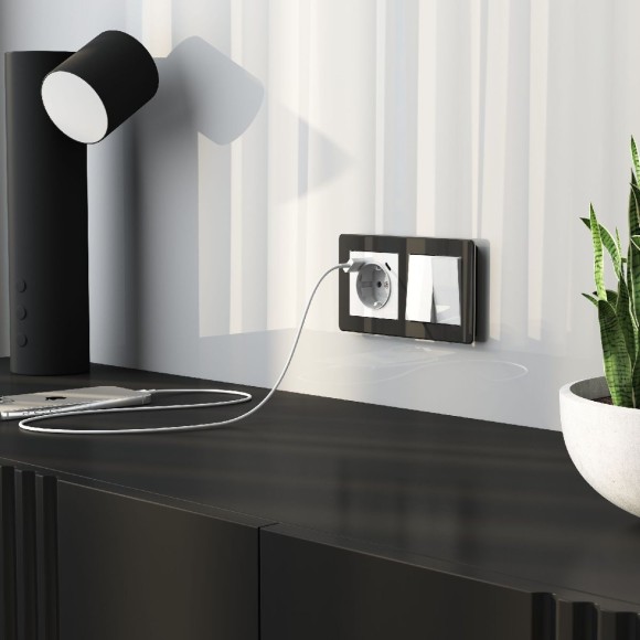 Выключатель двухклавишный Werkel 4690389197277 W1120041 a064002