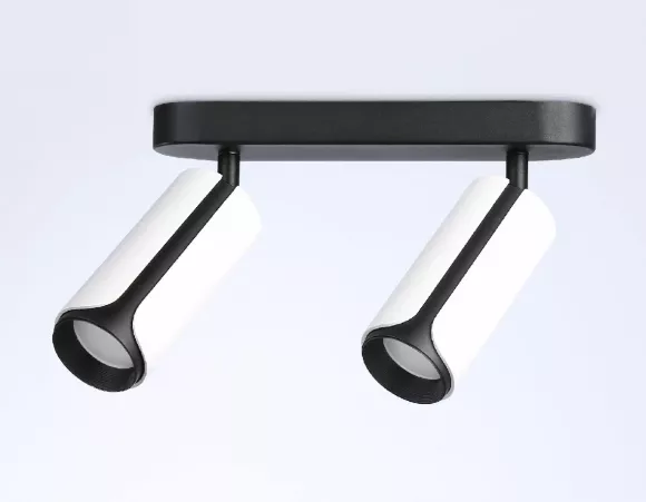 Спот Ambrella Light Techno family TN51596, Белый, Черный, Металл
